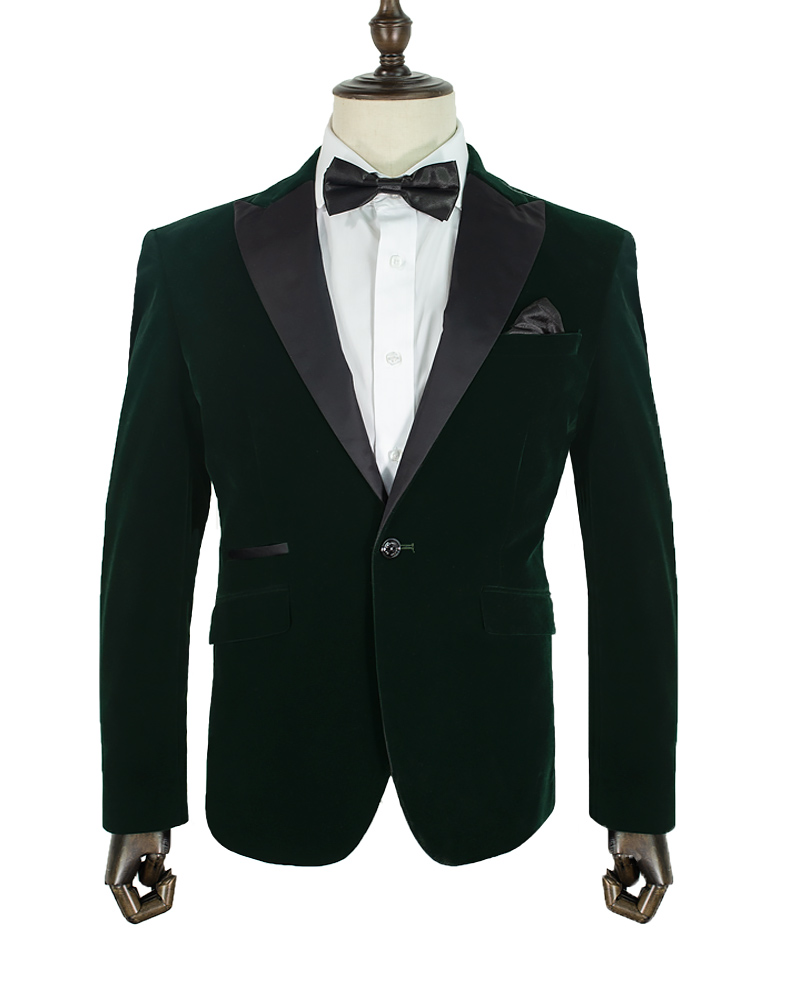 Forest Green Velvet Tuxedo Dinner Jacket – Esquire Formal Menswear